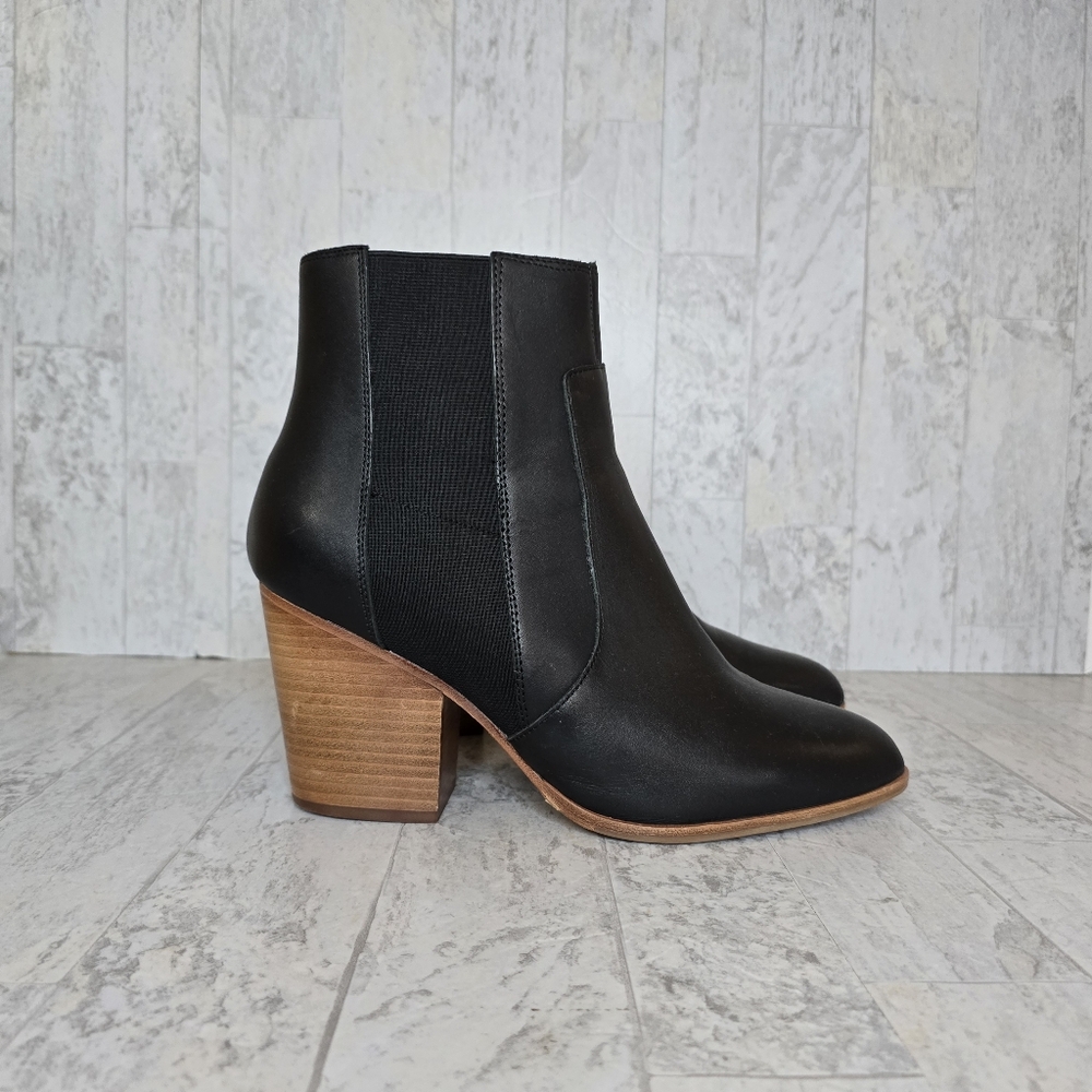 Soludos Emma Leather Bootie